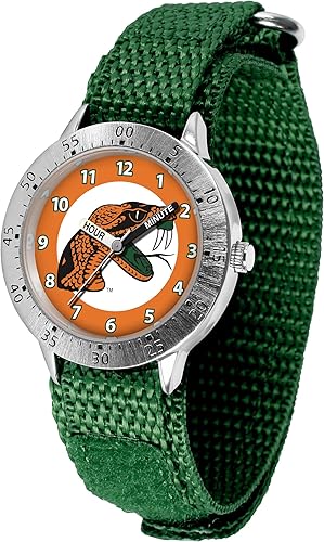 Vista 61 de SunTime Reloj juvenil fácil de ajustar con espíritu de equipo universitario LSU Tigers