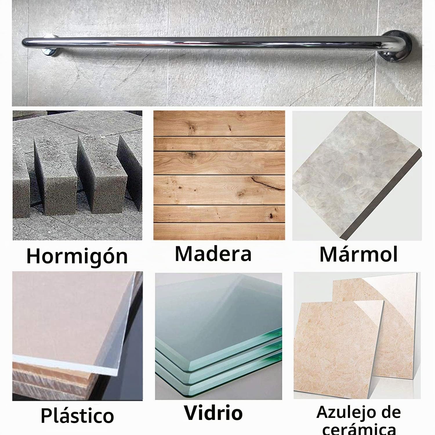Gunpla 10 Piezas Juego de 6MM Brocas de Carburo de Tungsteno Taladro de Perforación para Azulejos, Cerámica, Vidrio y Espejos