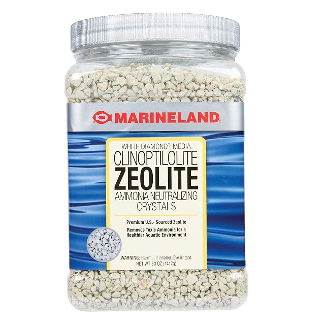 Marineland White Diamond 50 Ounces Removes Toxic Ammonia Aquarium Filter Media