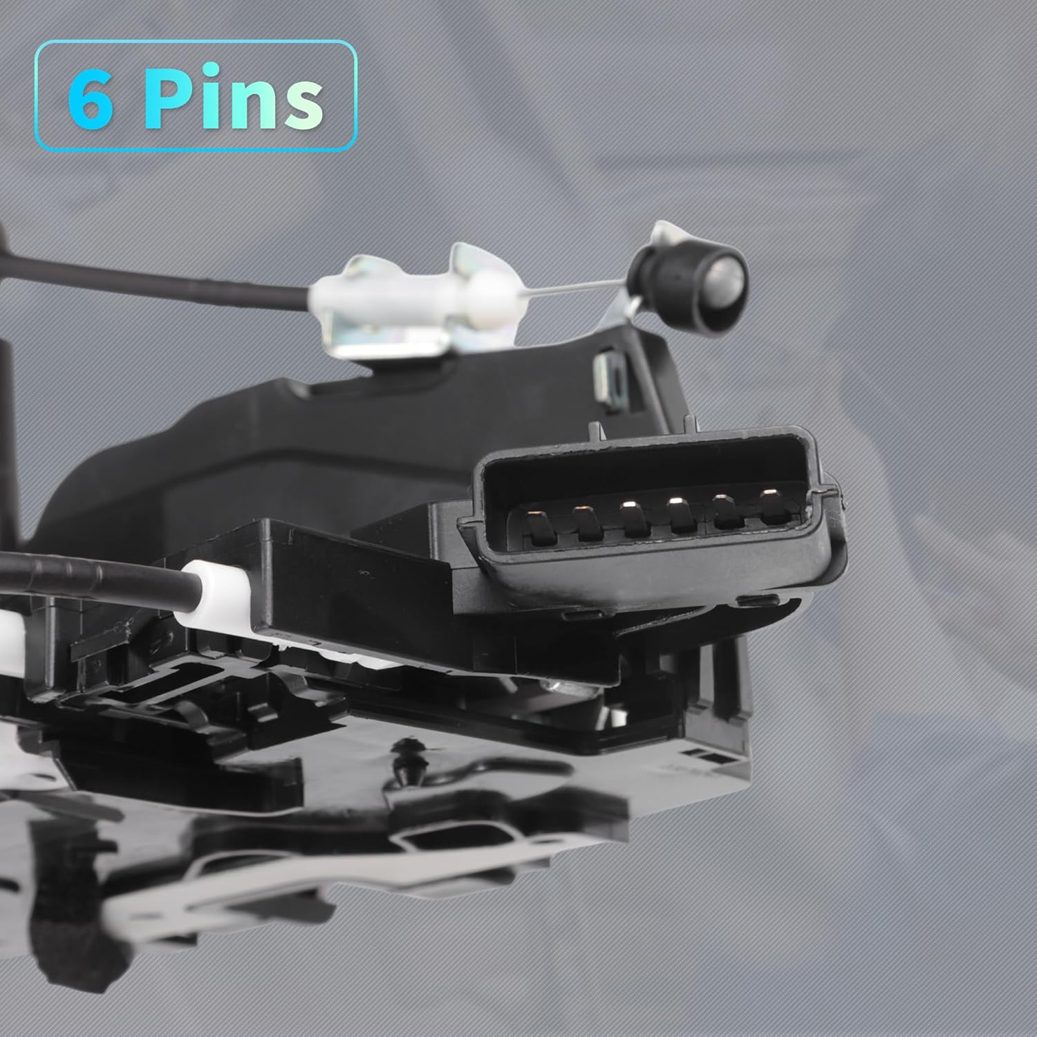 X AUTOHAUX Replacement Front Left Driver Side Power Door Lock Actuator Motor with Cable for Nissan Rogue Sport 2017-2022 Door Latch Actuator Assembly No.805016MA0A Black