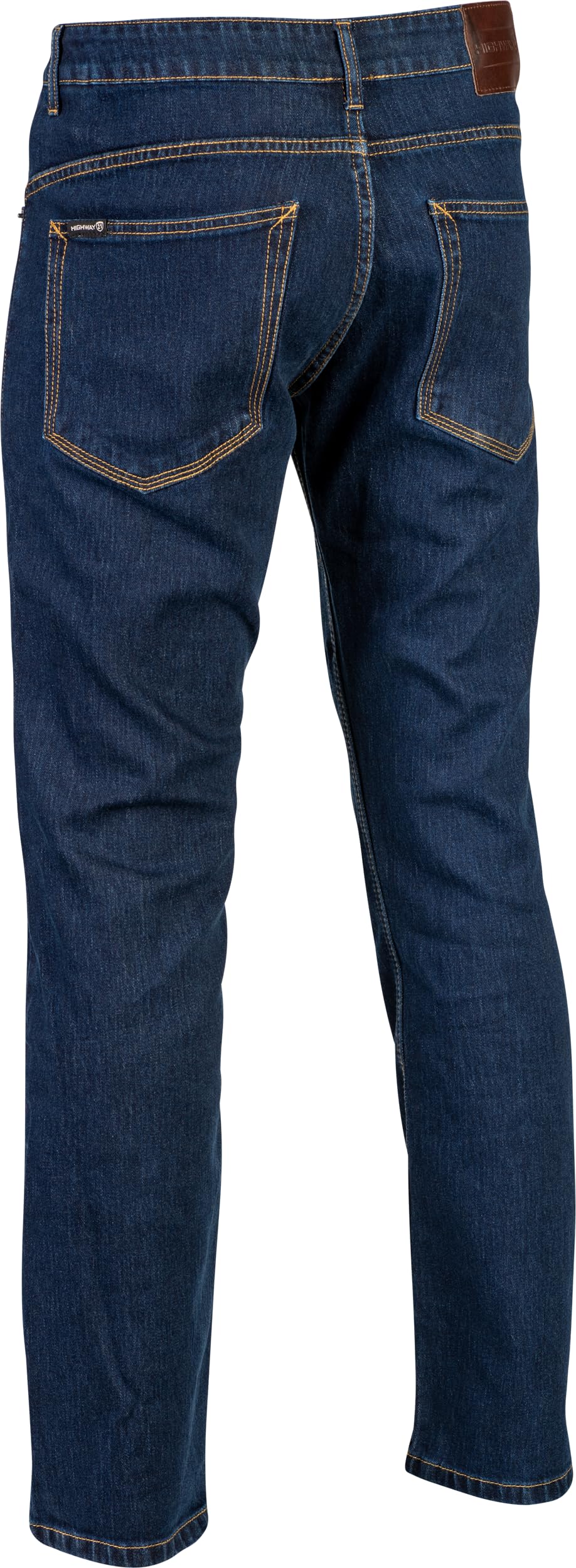 Highway 21 Men's Motorcycle Stronghold Jeans (Blue, US 42)