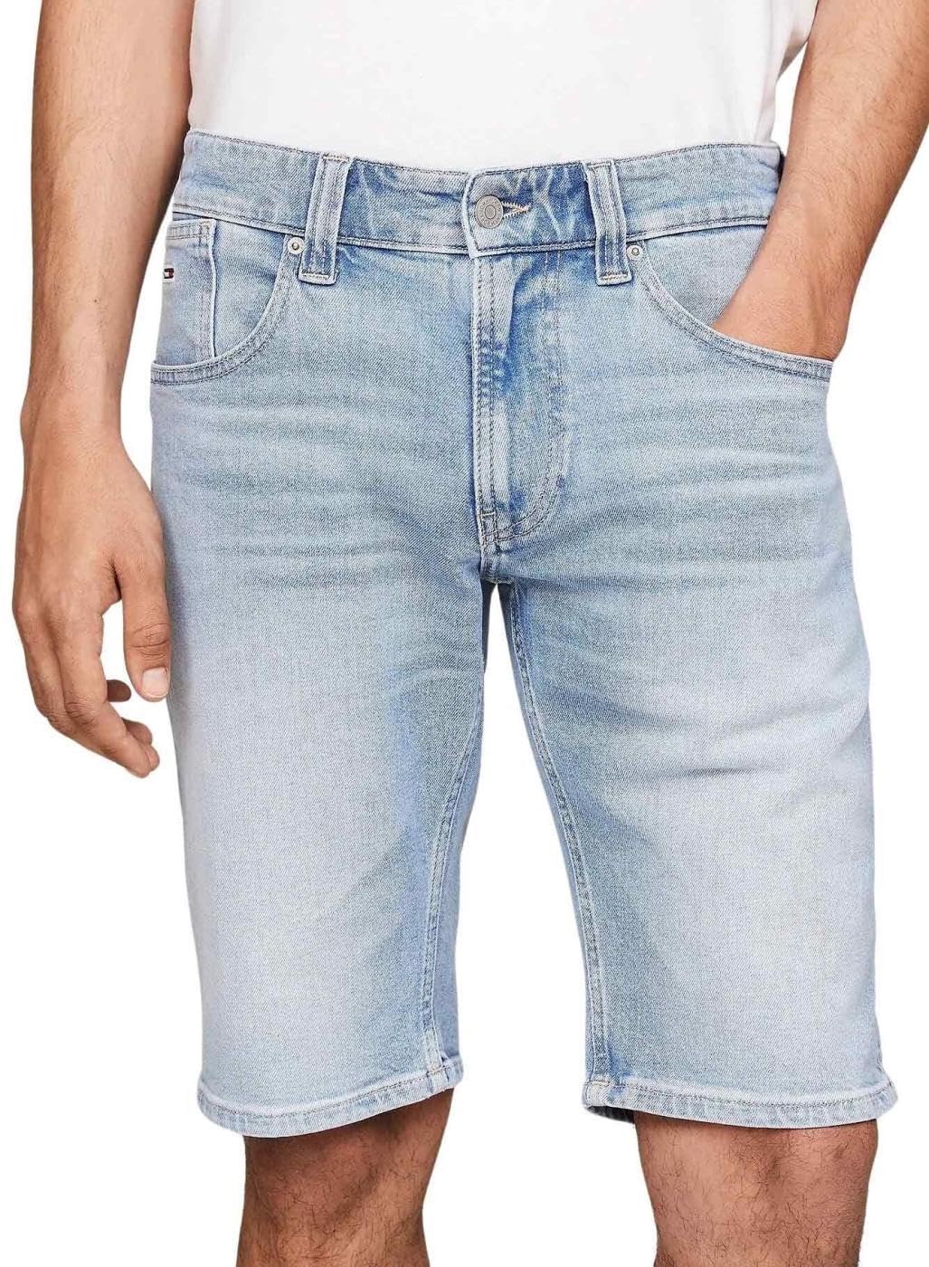 Tommy Jeans Vaqueros Cortos Hombre Tejido Elástico