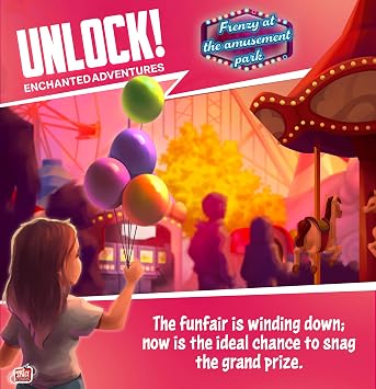 Asmodee | Unlock! 14: Enchanted Adventures | Cooperative Escape Room Game