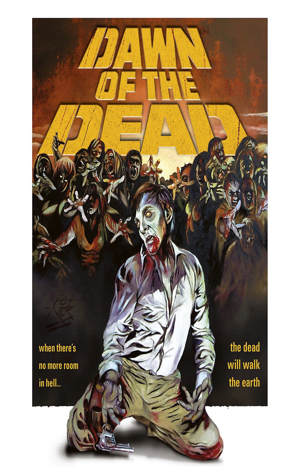 Amazon.co.jp: Dawn of the Dead (Zombi) 1978 Movie Poster 24