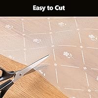 Vista 7 de INNOLITES Kitchen Cabinet Shelf Liner Non-Adhesive Refrigerator & Drawer Liner Waterproof, Oil-Proof EVA with Floral Pattern Easy to Cut &