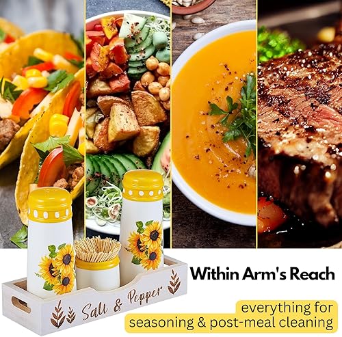 Miniatura 2 de Salero y pimentero (cocteleros con soporte, girasol)