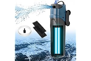 200 GPH Aquarium Filter for 20-75 Gallon