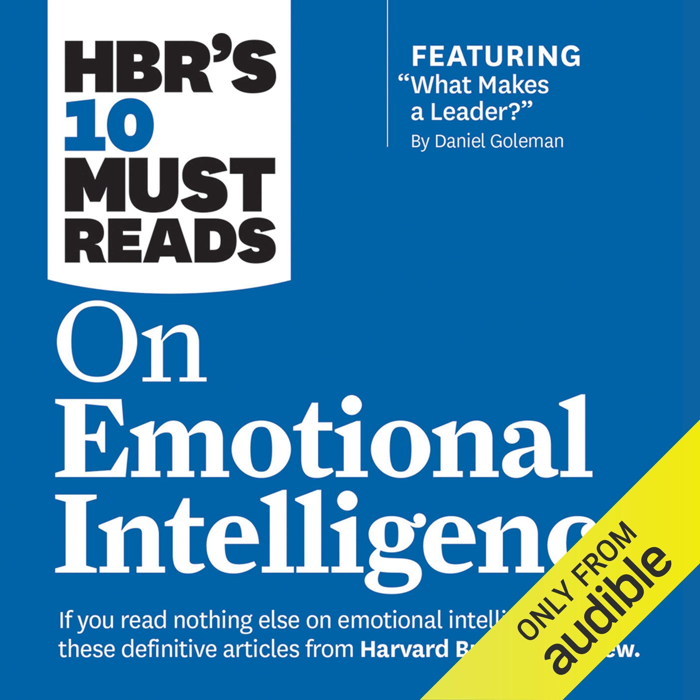 Cover art for HBR’s 10 Must Reads on Emotional Intelligence