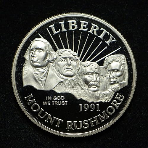 1991 S Mt Rushmore Commemorative Proof 50c Half Dollar US Mint Proof