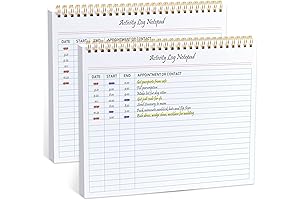 Daily Log Book for Time Management