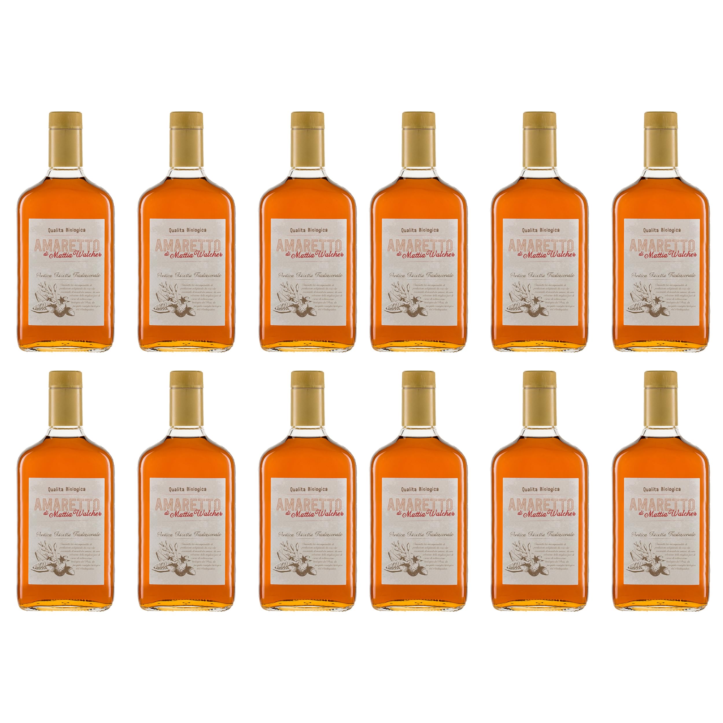 Bio Amaretto di Mattia Walcher Süß Italien BIO inkl. FeinWert E-Book (12 x 0.7l)