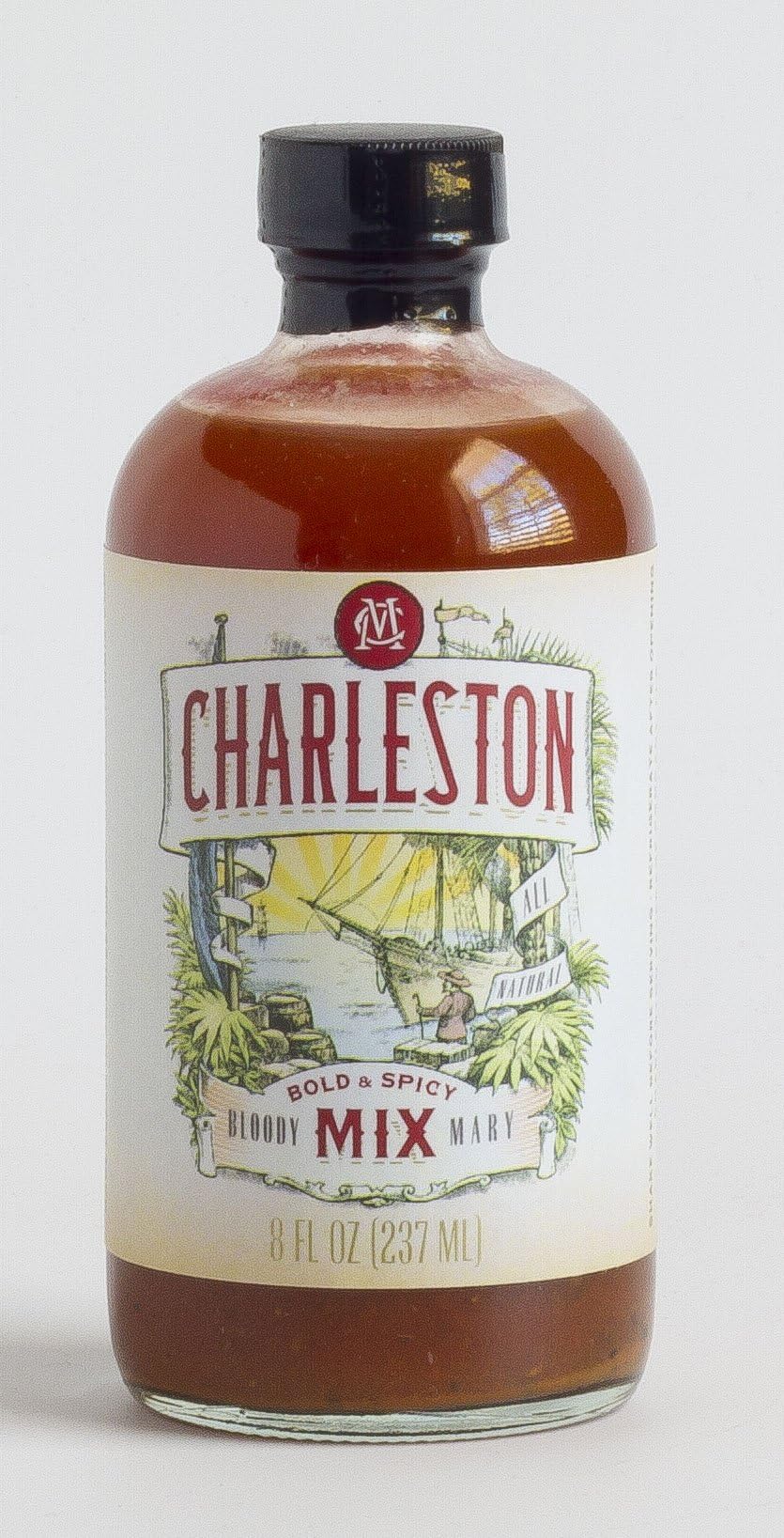 Charleston Bloody Mary Mix Bold & Spicy Mini Bottle 8oz 237ml