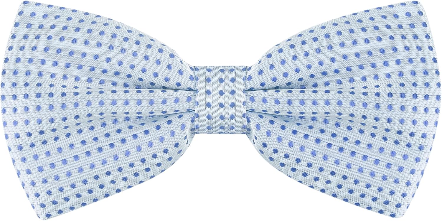 Allegra K Men's Polka Dot Pre-Tied Bow Ties - Adjustable Tuxedo Bowties for Weddings, Formal Parties & Work