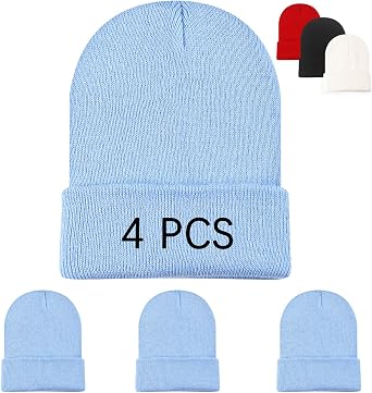 Beanie Hats for Men Beanie for Women Winter Knitted Hat Stocking caps, Soft Ski Hat Warm Blank