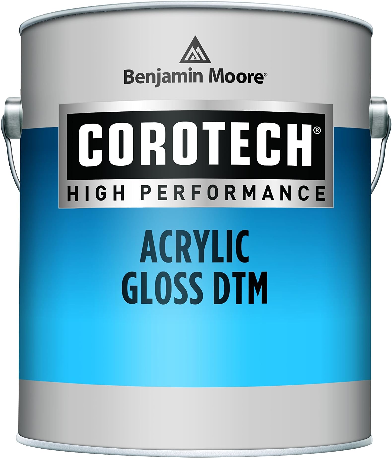 Gallon Gloss Black Waterborne Acrylic"Direct To Metal" Paint And Primer