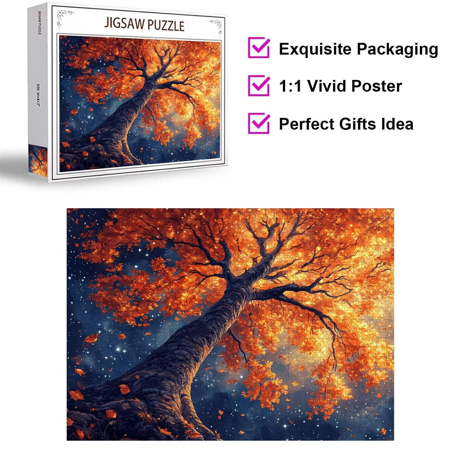 Puzzle 6000 Piezas, Rompecabezas Adultos, otoño, n-713