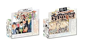 Amazon.co.jp: ハイキュー 全巻収納box 2種セット しおり付き