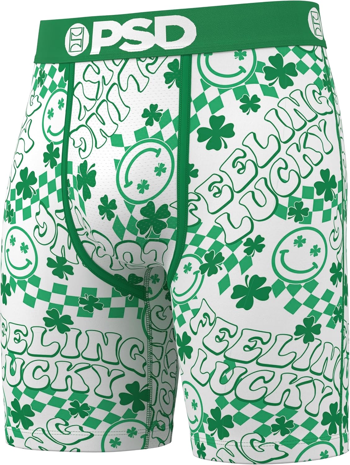 PSD Underwear Mens Boxer Briefs - Paisley Print, Standard Length Pack & Singles, Soft & Breathable Boxer Briefs for Men - Image 2