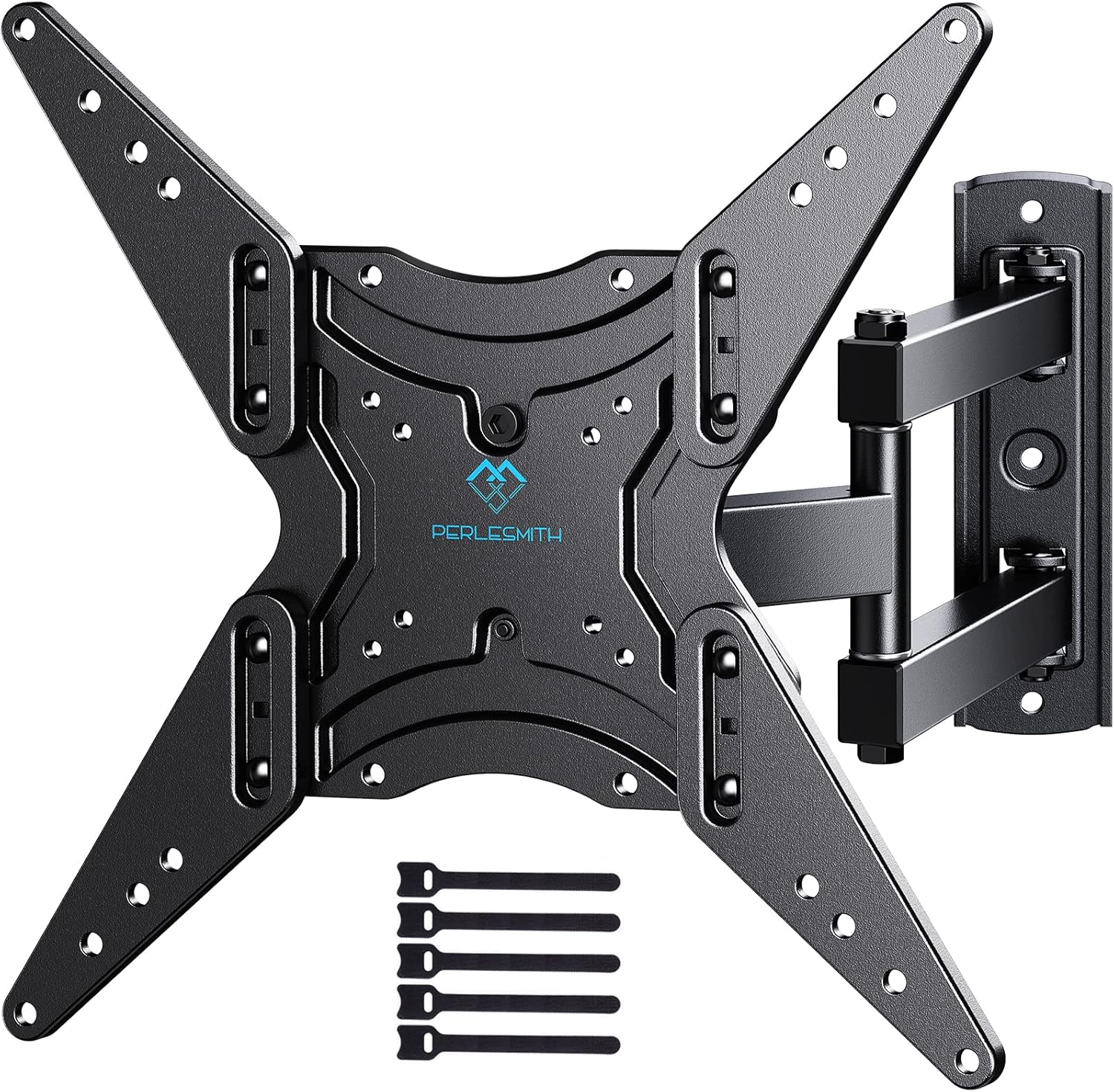 PERLESMITH TV Wall Mount for Most 2655 Inch Flat Curved TVs with