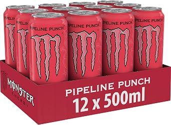 Monster Pipeline Punch Energy Drink Box 12x500 ML