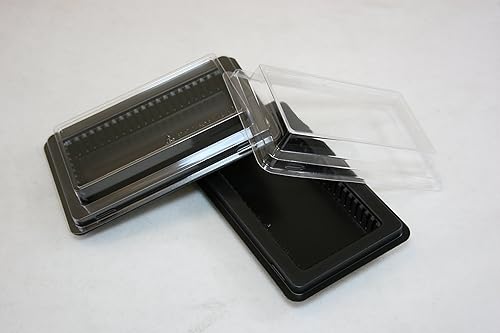 Miniatura 2 de Bandeja de paquete con cubierta para 10 unidades DIMM de largo (DDR, DDR2, DDR3, DDR4 o DDR5 de escritorio o servidor) Paquete ESD - Paquete de 2