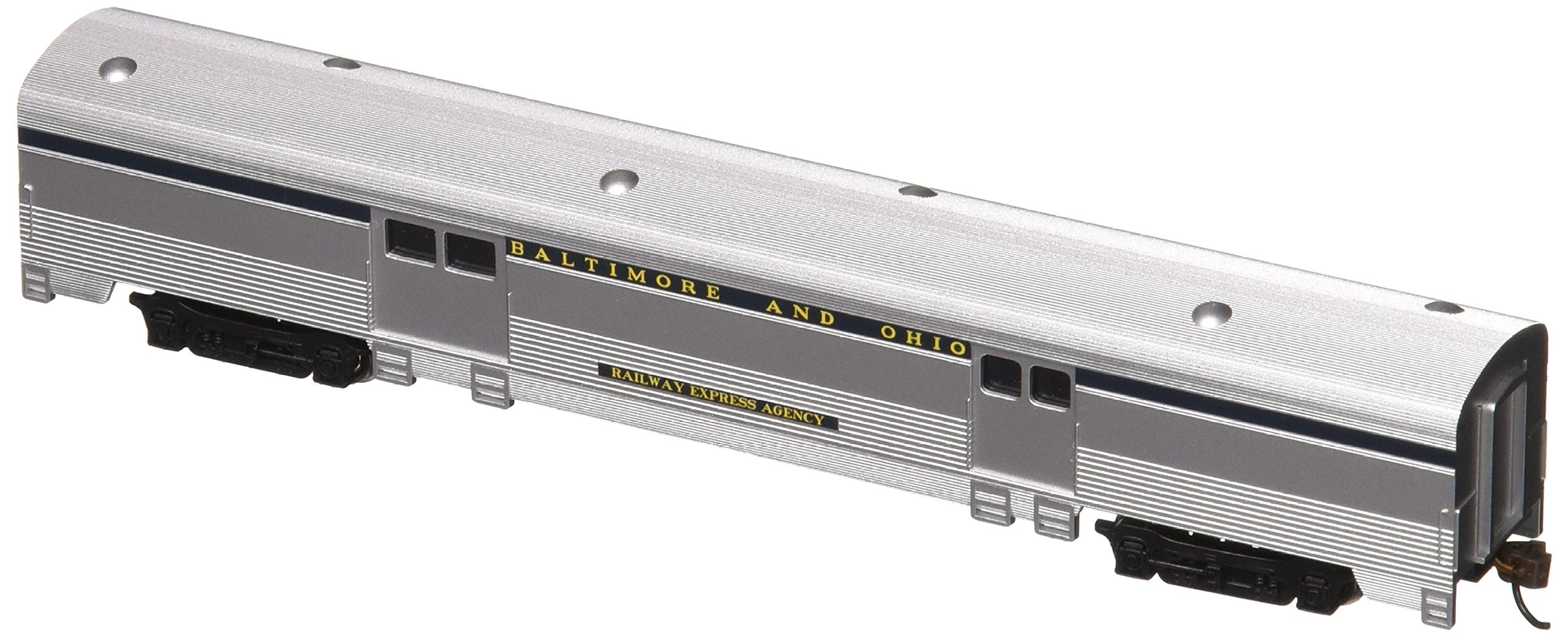 Wagon Baggage N Scale Bachmann B&O anti-déraillement pour train 72' mini