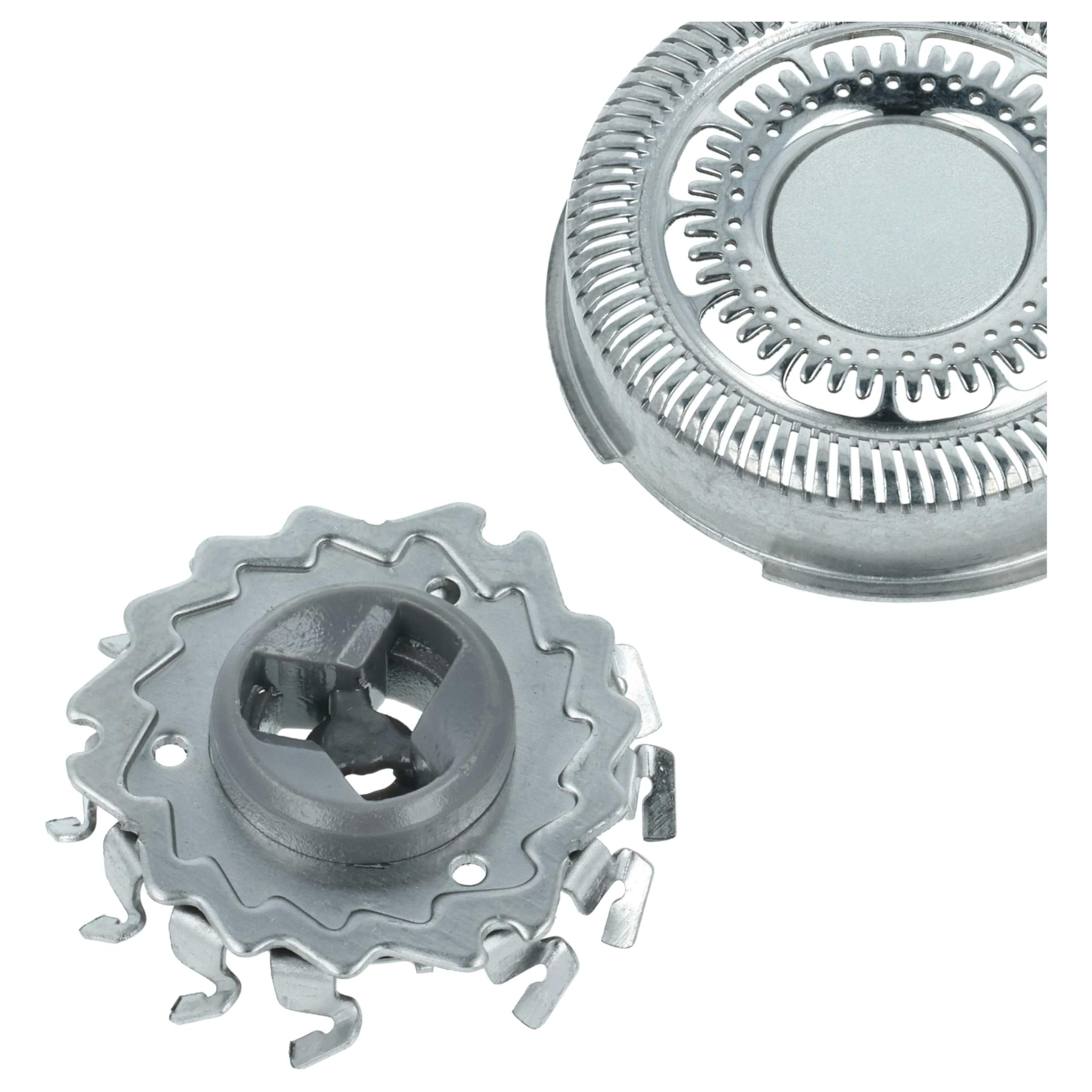 vhbw 6x cabezales reemplaza Philips SH70/50, SH70/60, SH70, SH71, SH71/50 para máquina de afeitar, plata