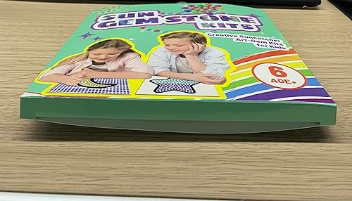 Miniatura 9 de atydkug Kit de manualidades de calcomanías de piedras preciosas para ventana para niños, 6 hojas de diamantes, kit de pintura de gema por números