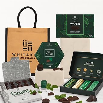Luxury Whitakers Gift Hamper   Chocolate Selection with Truffles & Creams   Perfect Christmas Gifts for Women, Men, Mum, Dad, Birthdays & Corporate Staff Gifts Luxury Mint