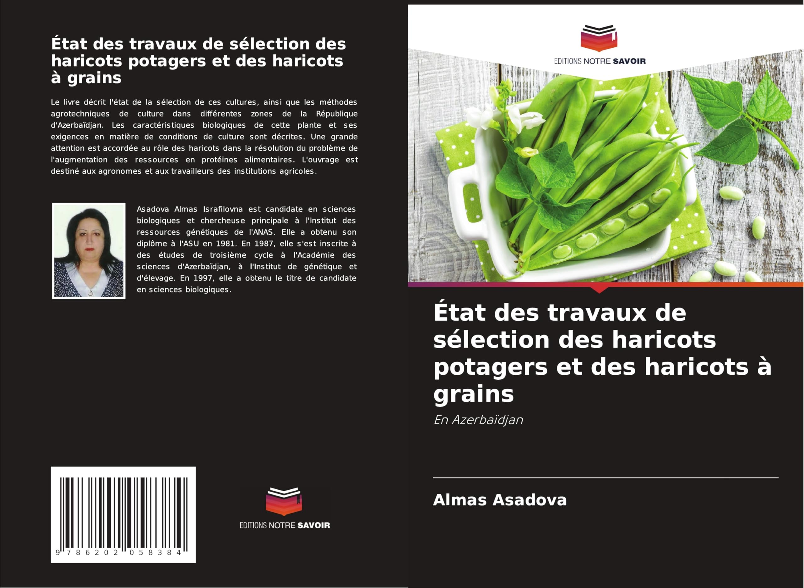 État des travaux de sélection des haricots potagers et des haricots à grains: En Azerbaïdjan