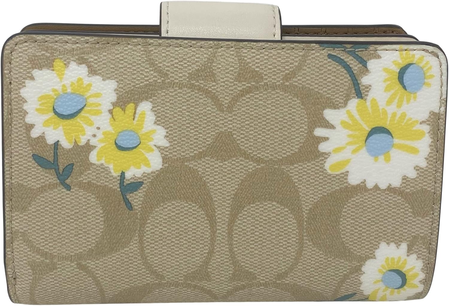 Coach Women's Medium Corner Zip Wallet in Signature Canvas (Brown - Black) : Clothing, Shoes & Jewelry