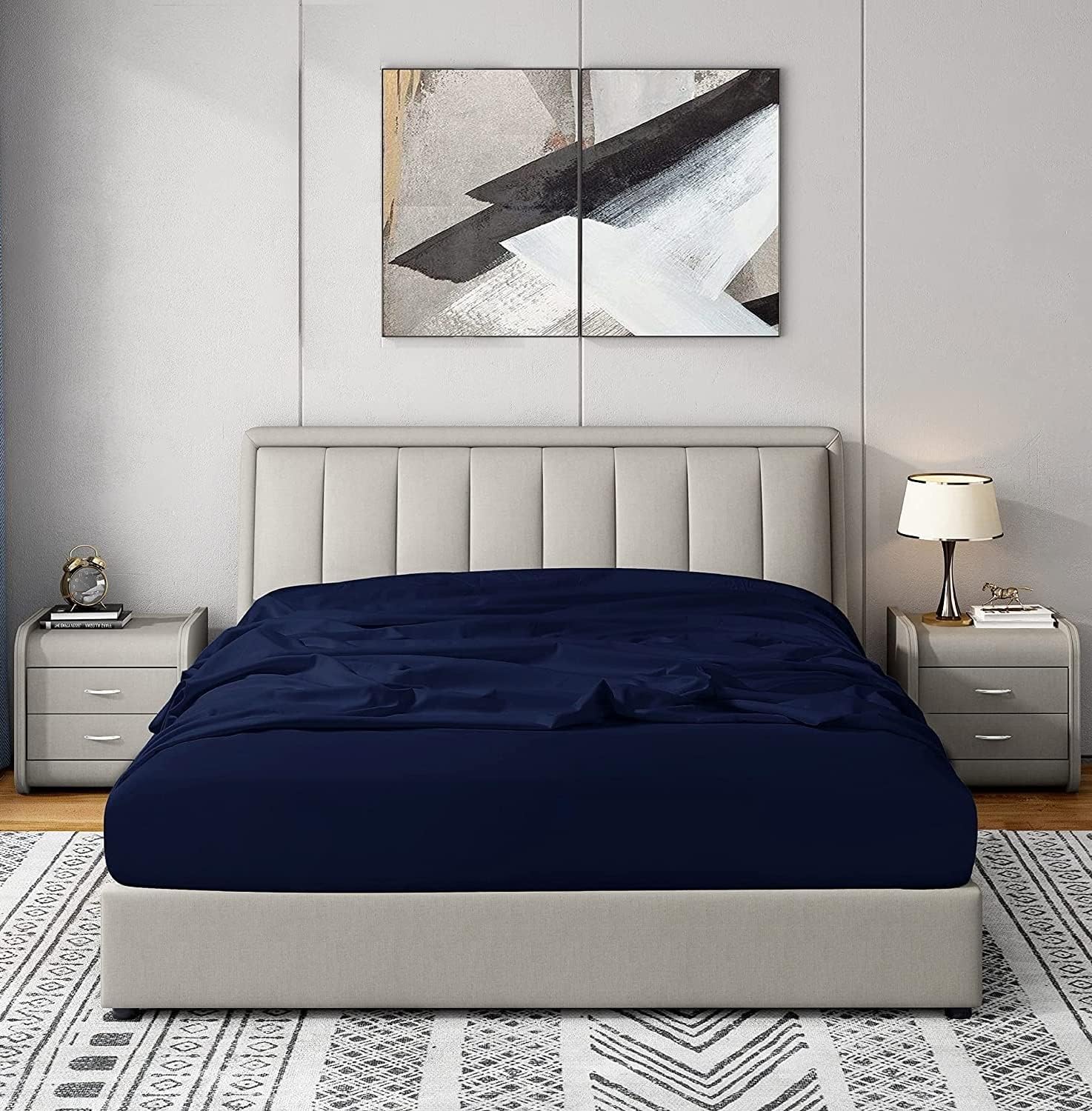 Fitted Sheet Twin XL Premium 600 Thread Count Twin XL Fitted Sheet, 100