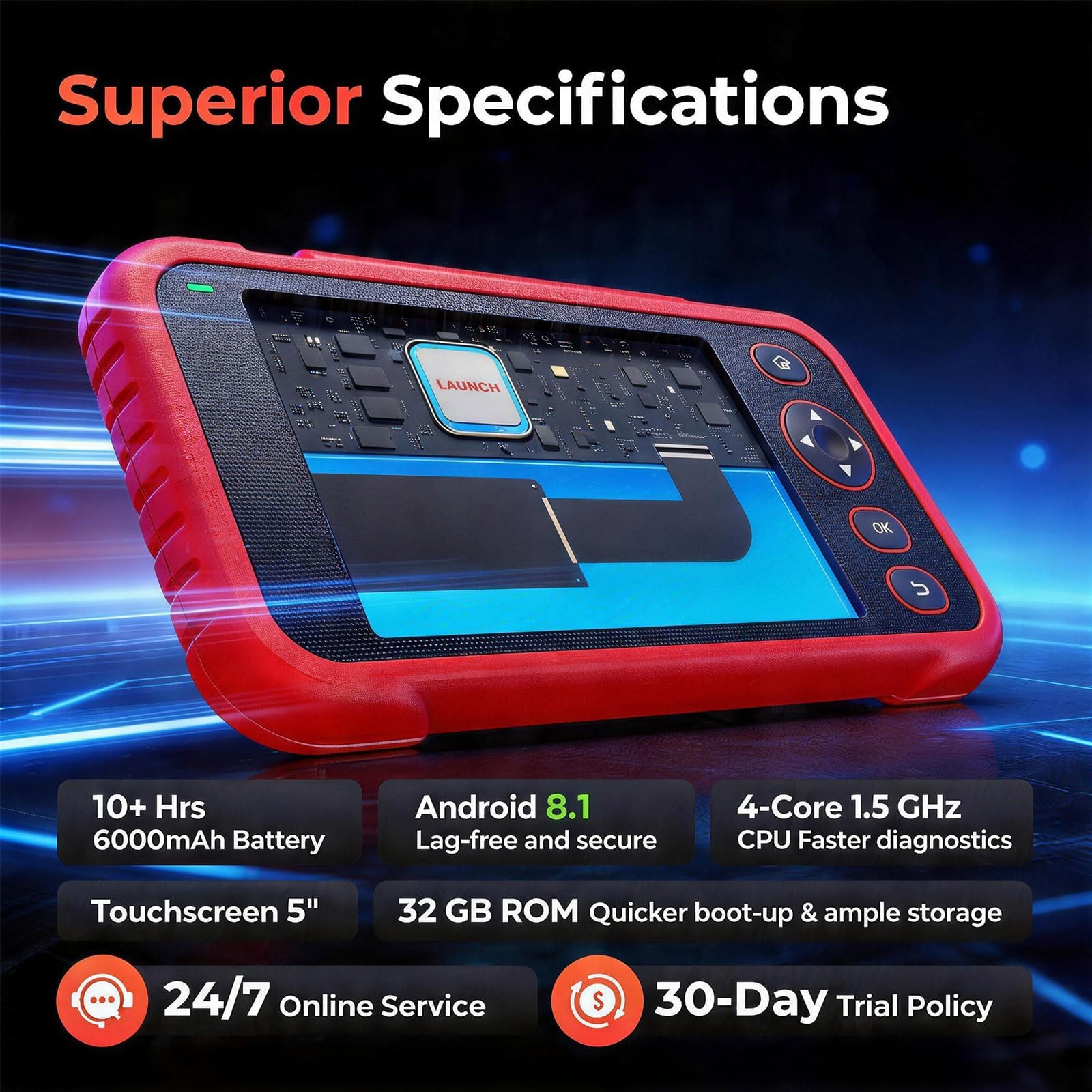 Amazon.com: LAUNCH CRP 129MT 2-in-1 Motorcycle Diagnostic Tool