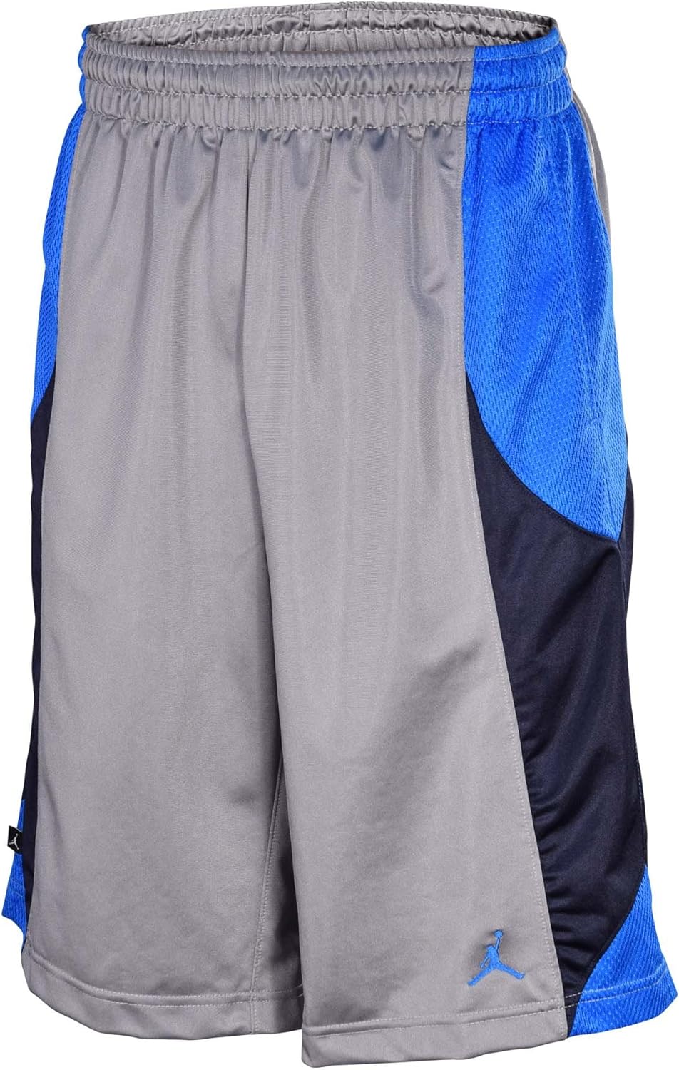 Amazon.com: NIKE Jordan's Mens Durasheen Basketball shorts-Grey/Blue : Sports & Outdoors