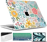 Vista 123 de TWOLSKOO for M4 MacBook Air 13.6 inch Case 2025-2022 Release M4 A3240 M3 A3113 M2 A2681, Plastic Hard Shell & Screen Protector & Keyboard Cover &