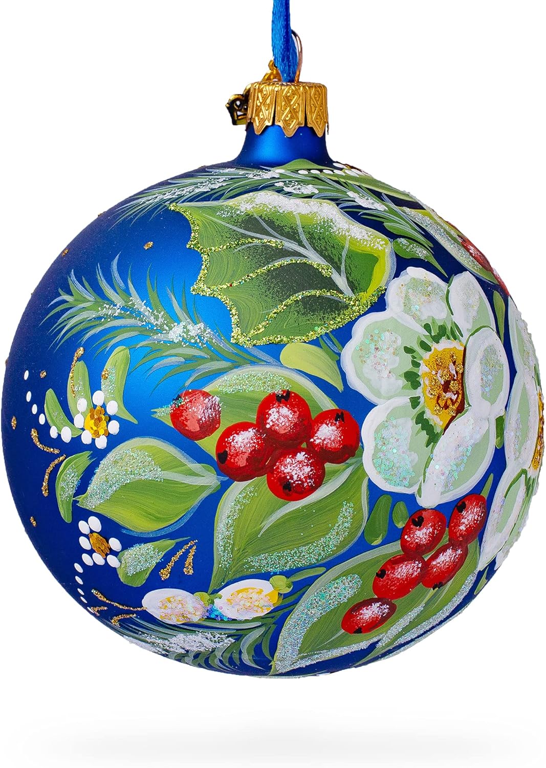 Christmas Magic Glass Ball Christmas Ornament, 4 Inches - Image 7