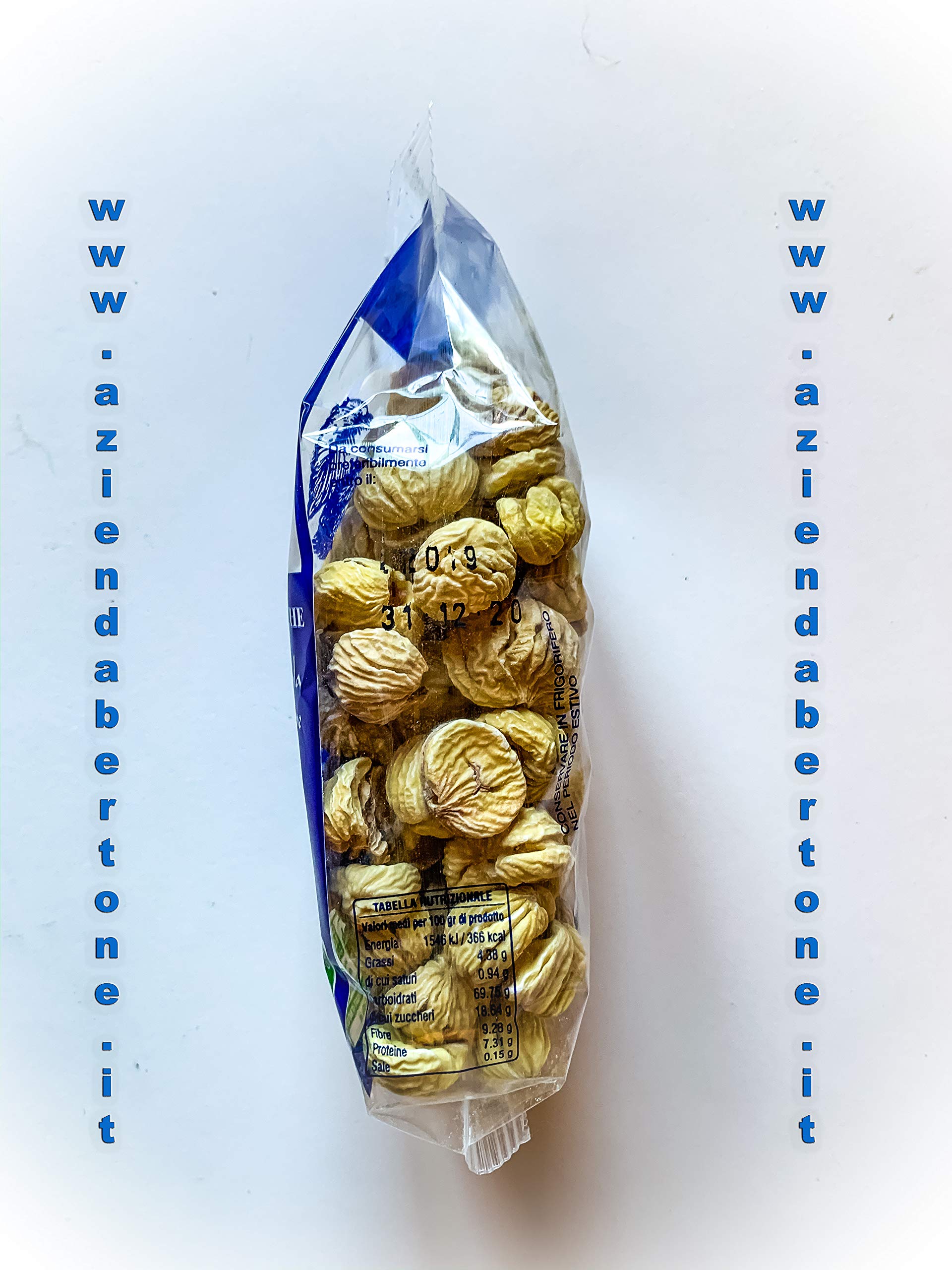 Castañas Secas Garessine Italiano Orgánico (7 Kg - 28 paquetes de 250g)