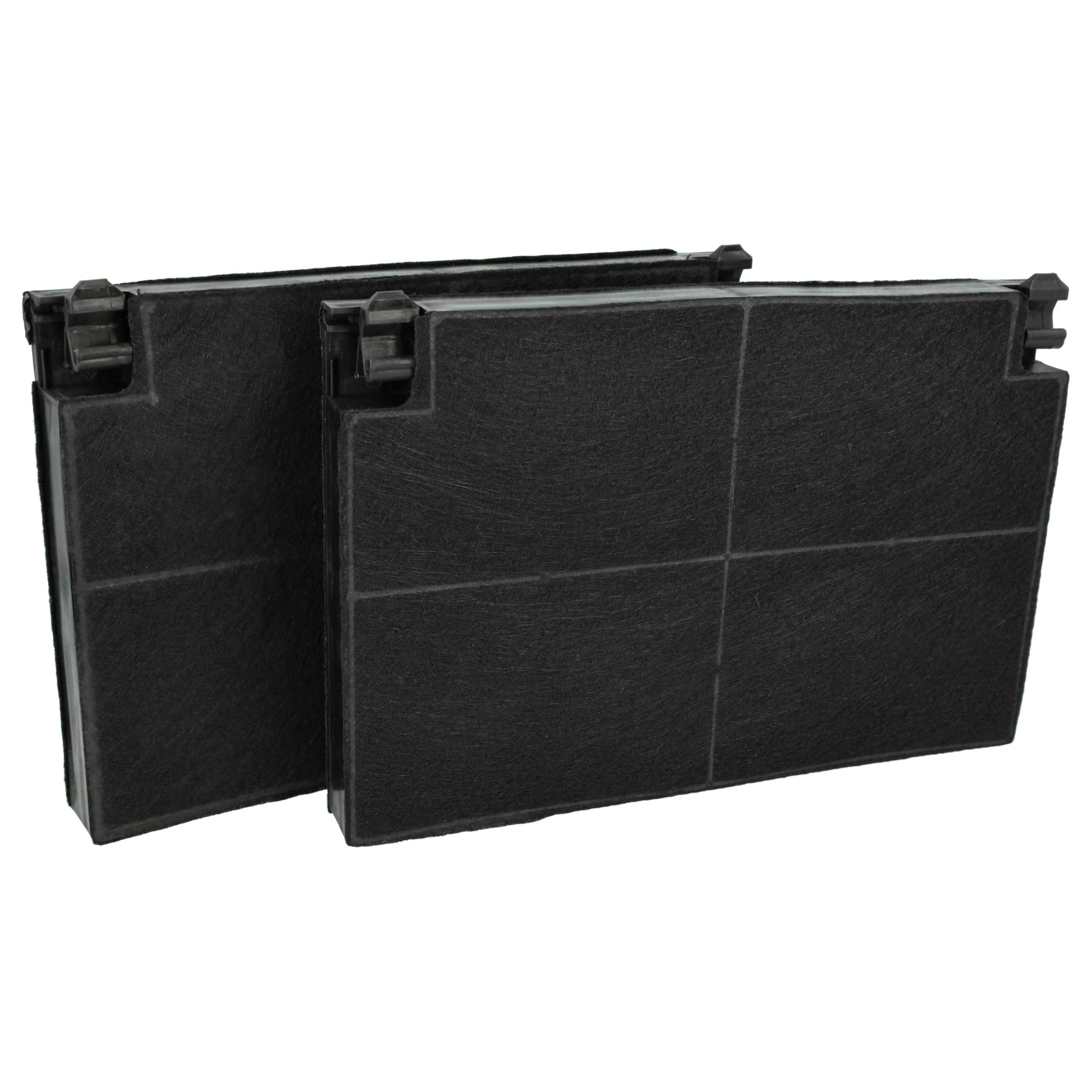 vhbw 2x Activated Carbon Filter Replacement for FABER 6093051, 112.0348.055 for Extractor Hood