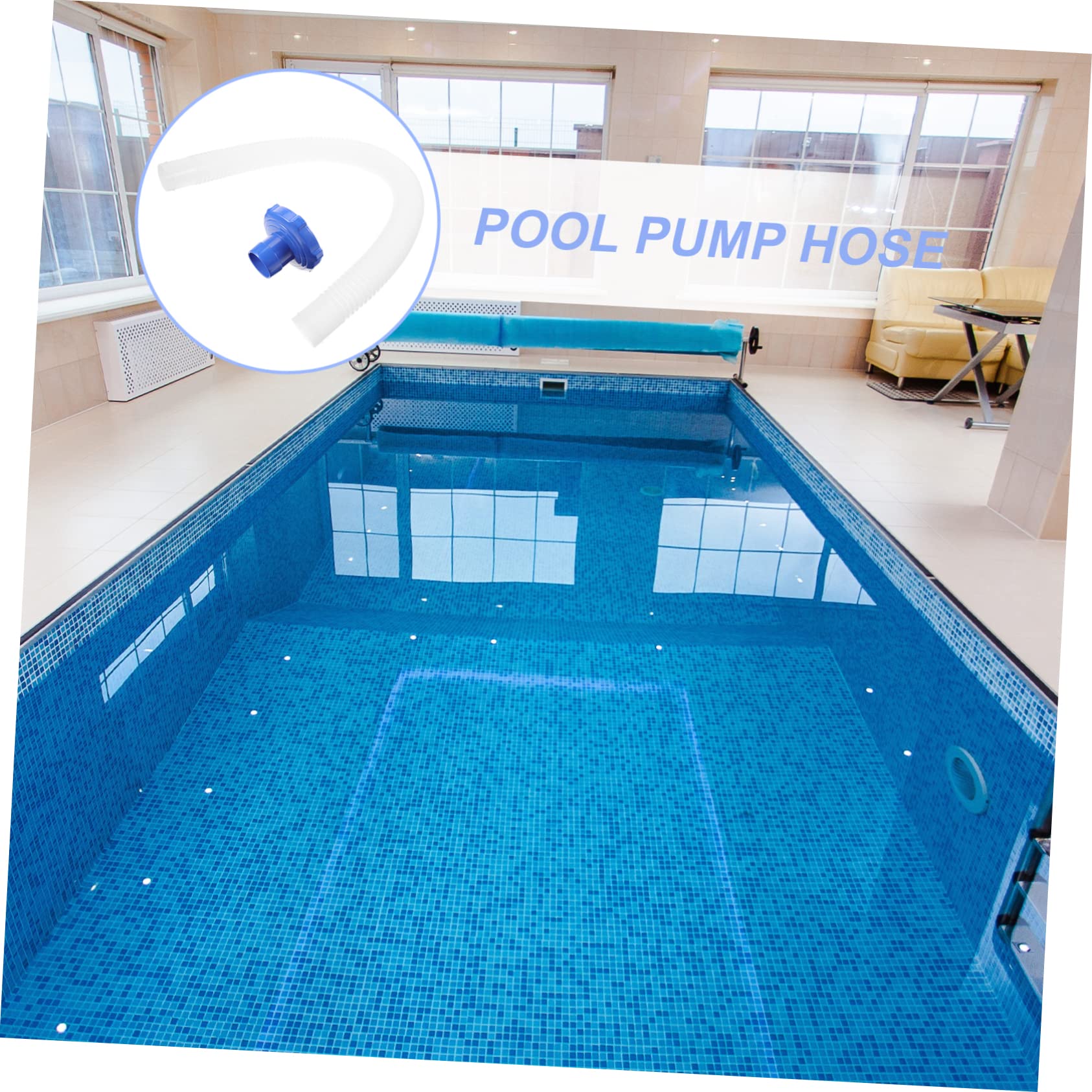 TOYANDONA 2 Sätze Pool Skimmer Pool Filterpumpe Poolschlauch Ersatzbecken Zubehör Schwimmbad Teile für Poolpumpen Pool -Rohrverschlüsse Pool-Zulaufschlauch Armaturen für Poolpumpen ABC