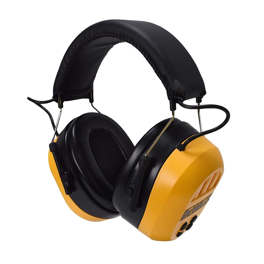 DEWALT イヤーマフ 防音 Bluetooth 付き DEWALT Safety Earmuffs and Goggles Bundle - Amazon.com