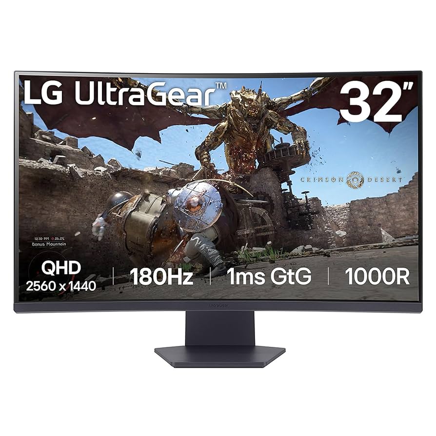 LG ゲーミングモニターUltraGear 32GS60QC-B 31.5インチ 公式】32GS60QC-B | モニター | LG JP