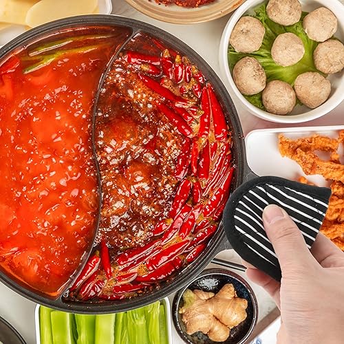 Miniatura 6 de 4 fundas para mango de sartén, resistentes al calor, fundas para mango de sartén caliente, antideslizantes, lavables a máquina, fundas para mango de