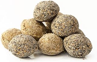 Copdock Mill 100 Fat Balls – Small, Loose Suet Balls for Wild Birds – Small, Loose Suet Balls for Wild Birds – High-Energy, Bird Food Fat Balls to Attract Wild Birds to Your Garden