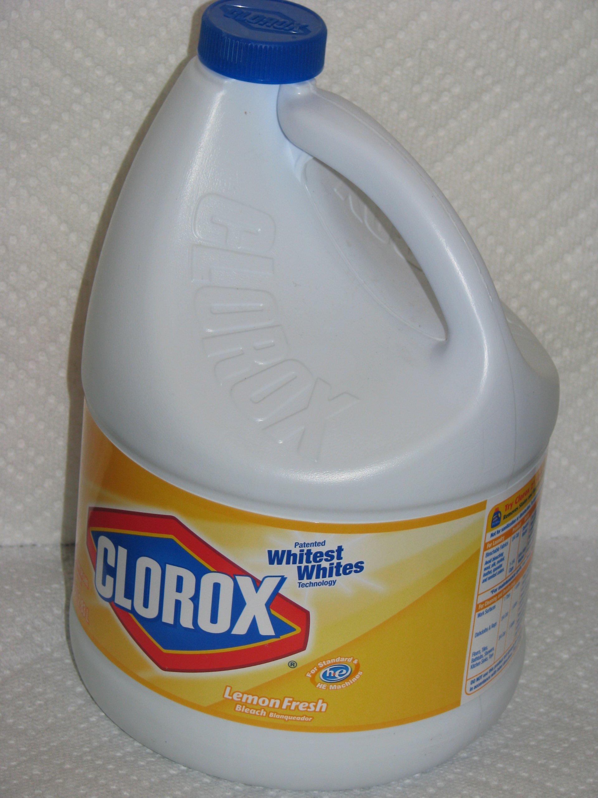 Lemon Fresh Bleach 96 Fluid Ounces For Cleaning And Disinfecting