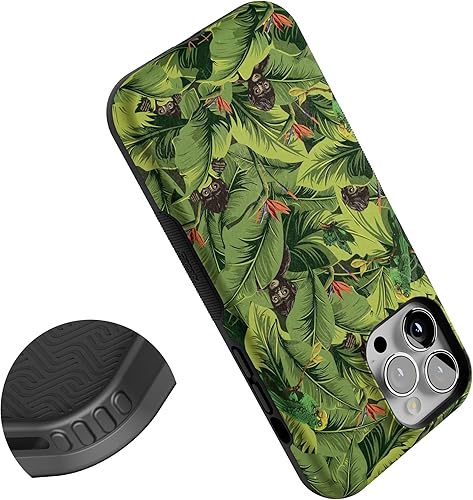 Miniatura 335 de Casely Funda para iPhone 13 Pro Max Jardín dorado Floral de girasol amarillo Compatible con MagSafe Diseño protector audaz Jardín Dorado