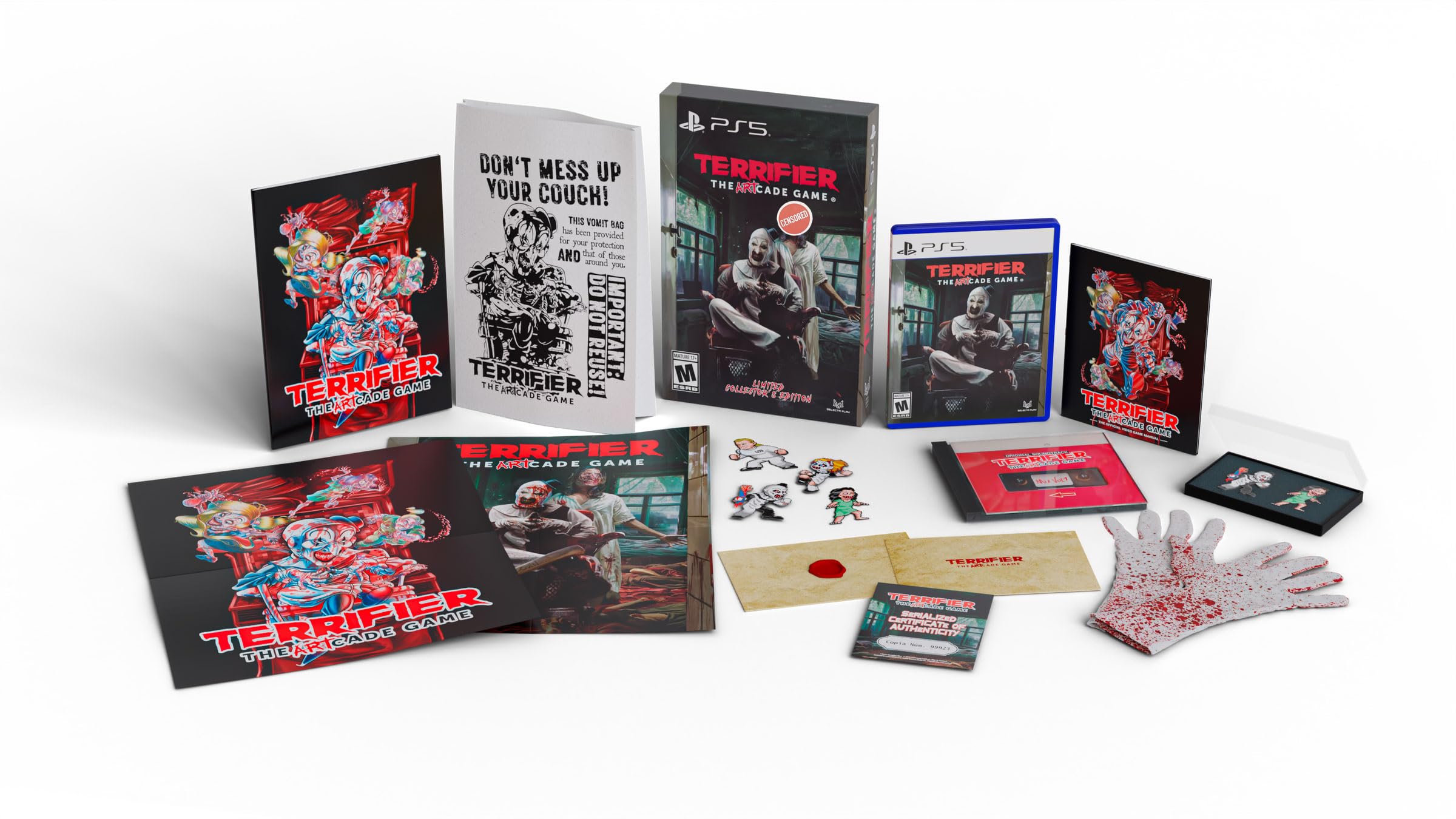 セール！テリファー TERRIFIER:THE ARTCADE GAME 限定版 Amazon.com: Terrifier: The ARTcade Game Limited Edition
