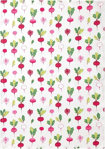 Miniatura 24 de MÜkitchen - Toalla de cocina de algodón con estampado de diseñador, toalla de cocina de gran tamaño para limpiar y secar platos, lavable a máquina y