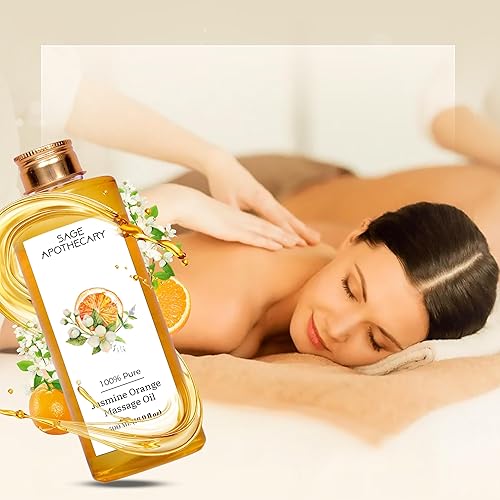 Miniatura 4 de Sage Apothecary Aceite de masaje para alivio articular  Terapia de tejido profundo de cuerpo completo  Relajante dolor muscular y ansiedad