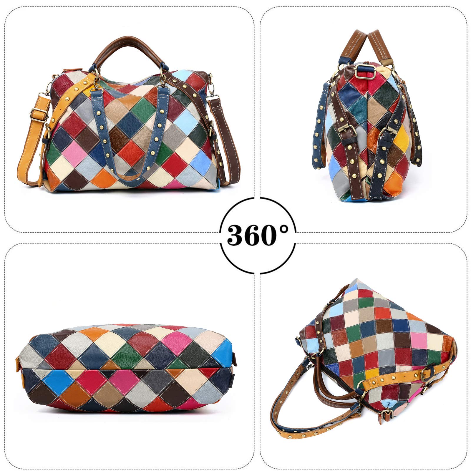 bolsos de mano para mujer, bolso de hombro de piel de vaca, bolsos con asa, bolso de hombro, novedad de 2021