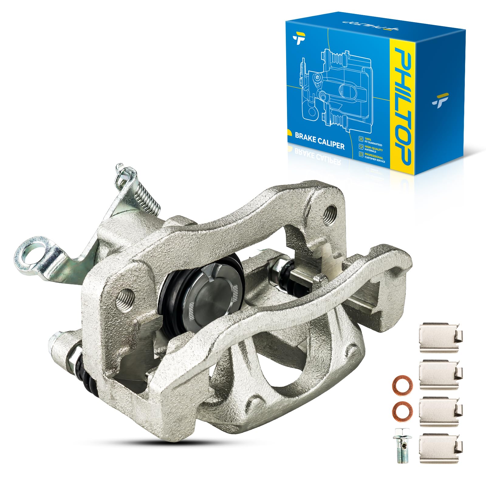 PHILTOP Rear Left Brake Caliper for 2009-2012 Dodge Journey 18B5177 1 Pc
